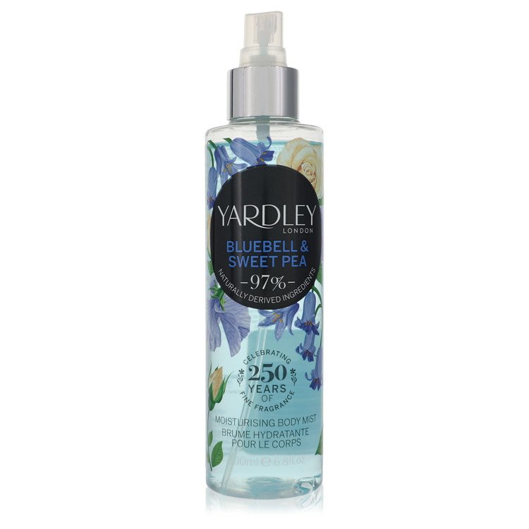 Yardley Bluebell & Sweet Pea by Yardley London Moisturizing Body Mist (Tester) 6.8 oz