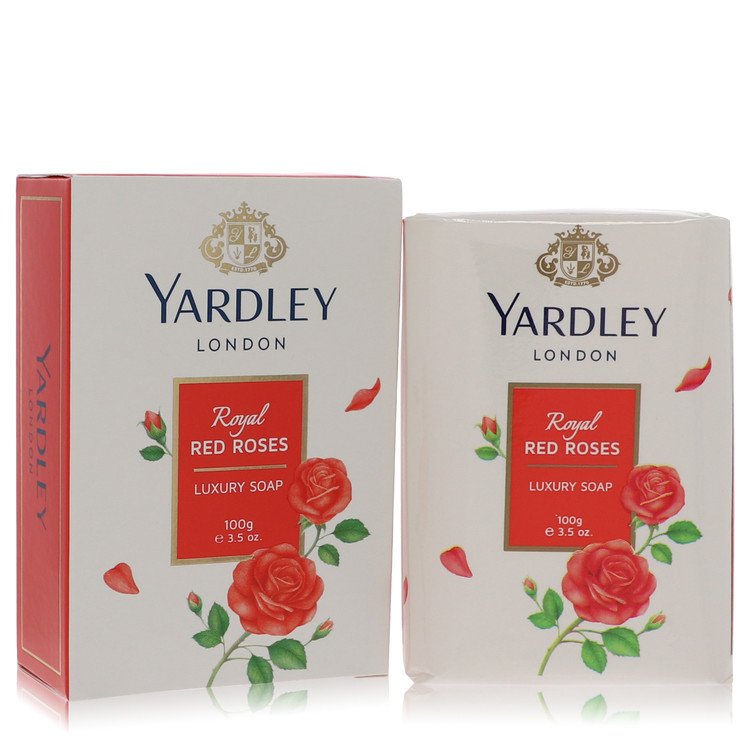 Yardley London Soaps by Yardley London Royal Red Roses Luxury Soap 3.5 oz