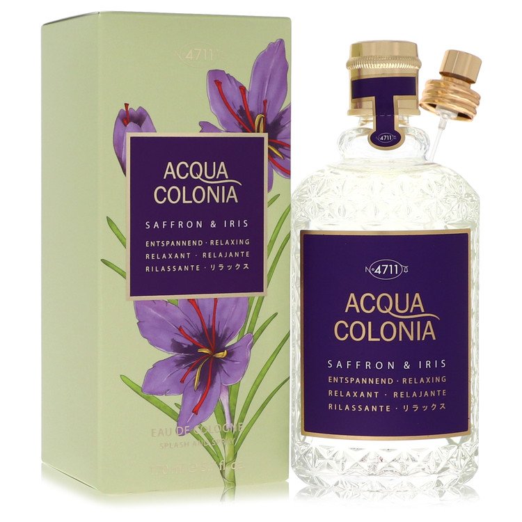 4711 Acqua Colonia Saffron & Iris by 4711 Eau De Cologne Spray 5.7 oz