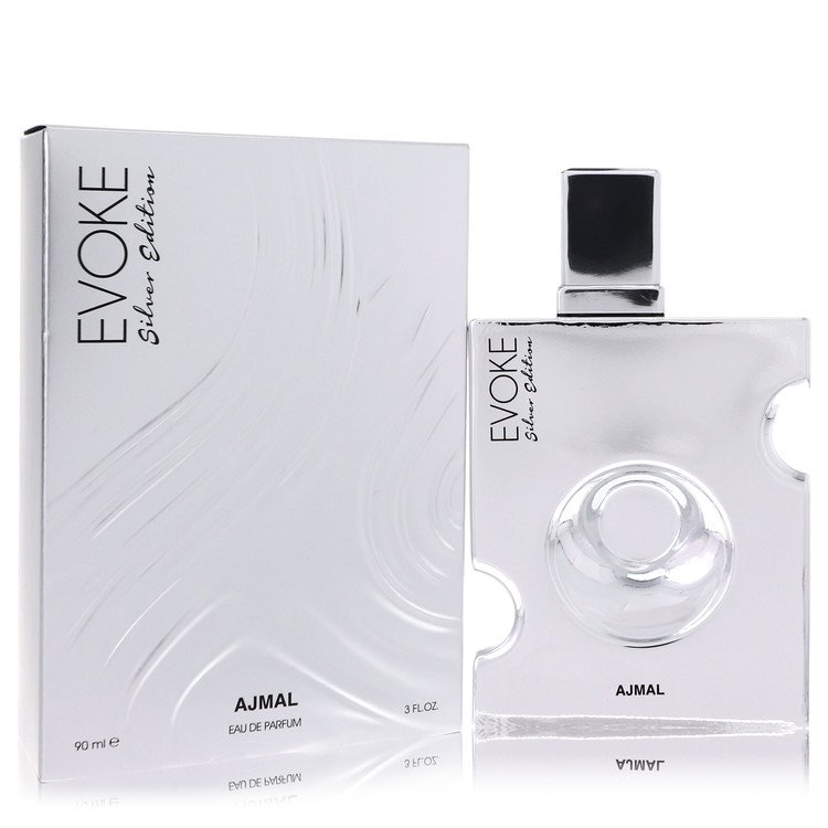 Ajmal Evoke Silver Edition by Ajmal Eau De Parfum Spray 3 oz