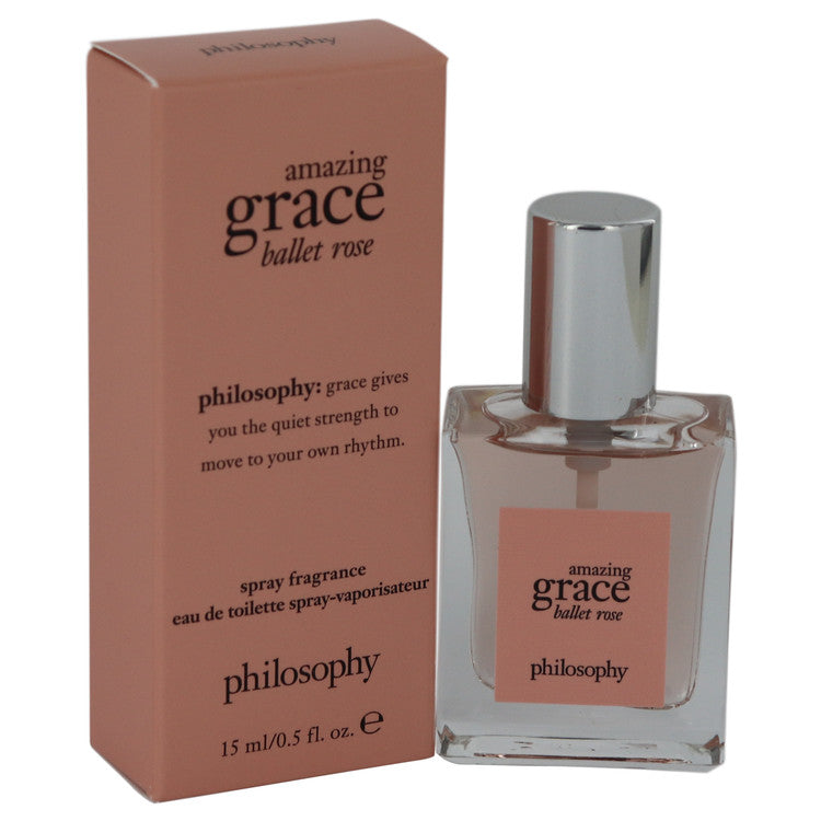 Amazing Grace Ballet Rose by Philosophy Eau De Toilette Spray 0.5 oz