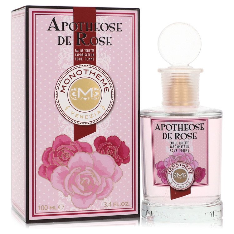 Apoth+¬ose de Rose by Monotheme Eau De Toilette Spray 3.4 oz