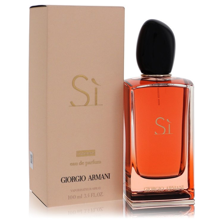 Armani Si Intense by Giorgio Armani Eau De Parfum Spray 3.4 oz