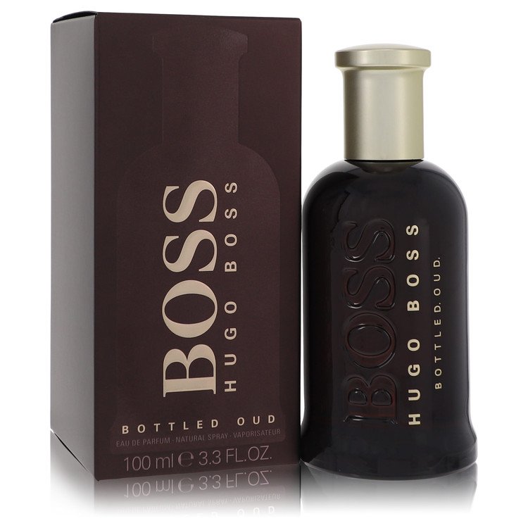 Boss Bottled Oud by Hugo Boss Eau De Parfum Spray 3.3 oz