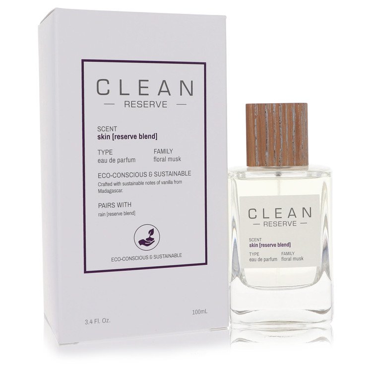 Clean Skin Reserve Blend by Clean Eau De Parfum Spray (Unisex) 3.4 oz