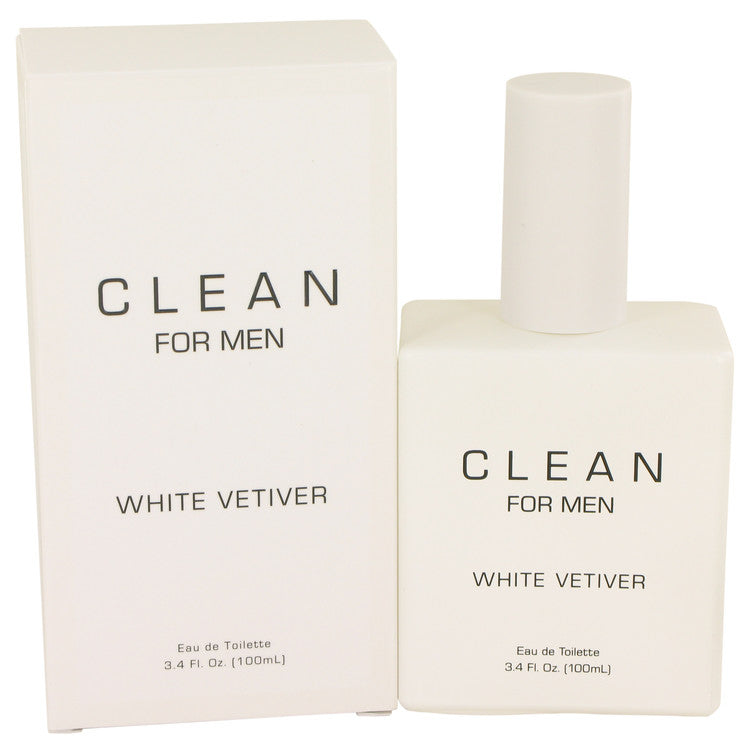 Clean White Vetiver by Clean Eau De Toilette Spray 3.4 oz