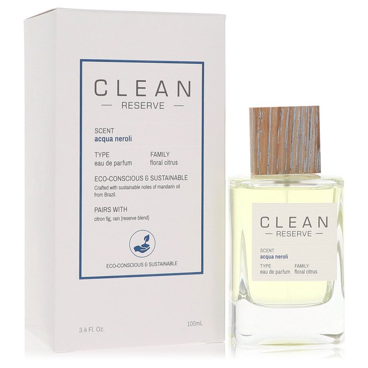 Clean Reserve Acqua Neroli by Clean Eau De Parfum Spray 3.4 oz