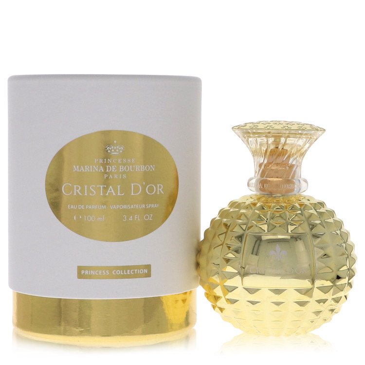 Cristal D'or by Marina De Bourbon Eau De Parfum Spray 3.4 oz