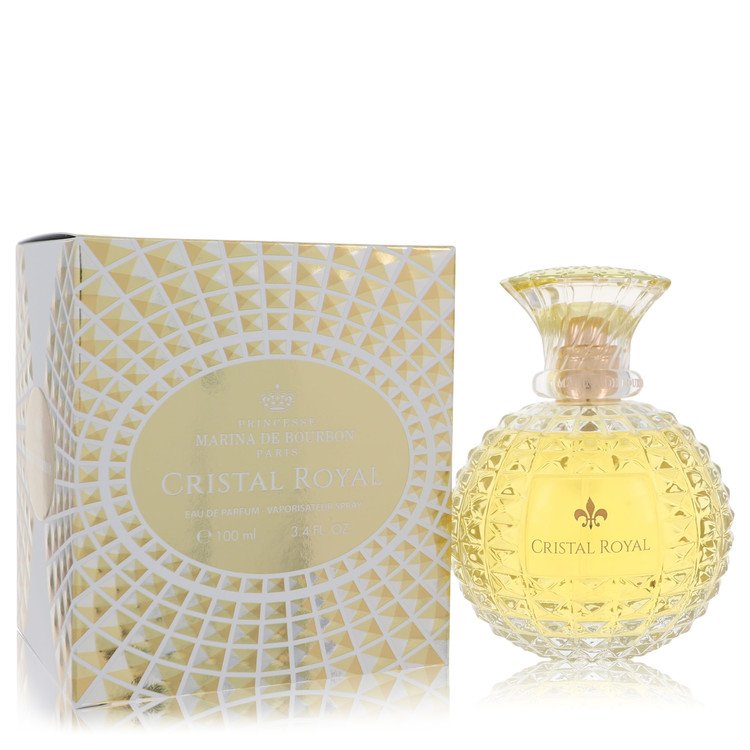 Cristal Royal by Marina De Bourbon Eau De Parfum Spray 3.4 oz