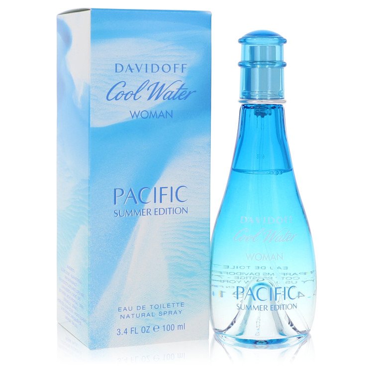 Cool Water Pacific Summer by Davidoff Eau De Toilette Spray 3.4 oz