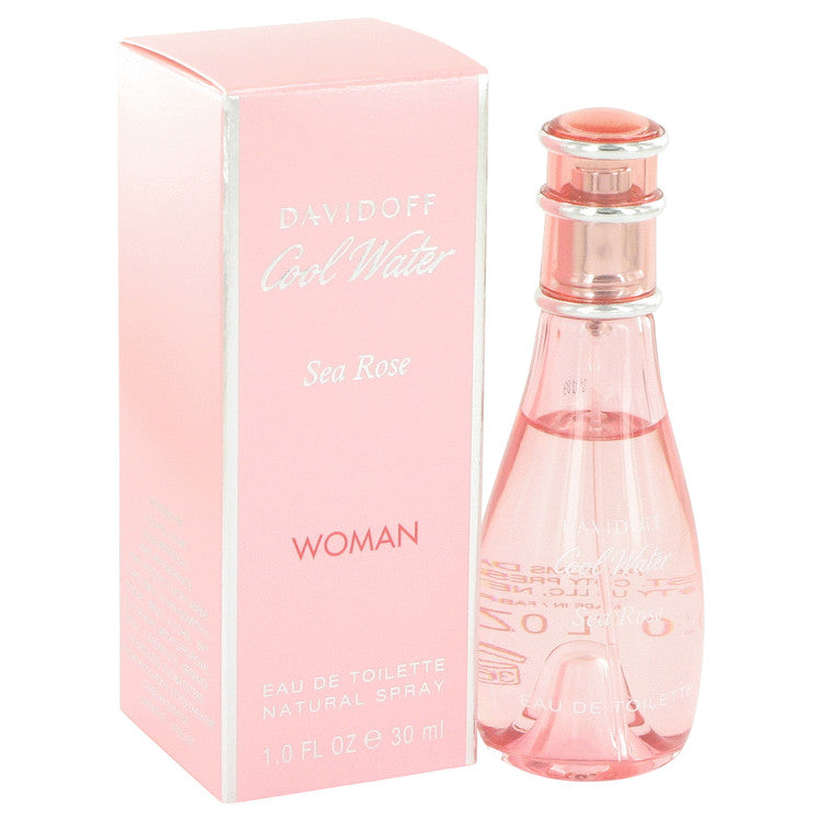 Cool Water Sea Rose by Davidoff Eau De Toilette Spray 1 oz