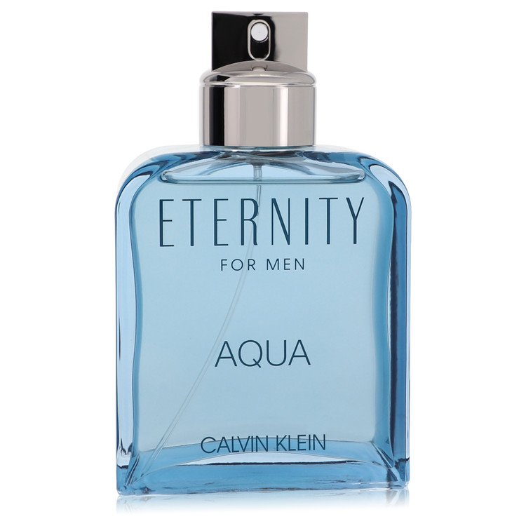 Eternity Aqua by Calvin Klein Eau De Toilette Spray (unboxed) 6.7 oz