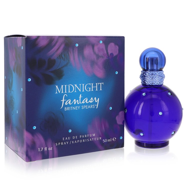 Fantasy Midnight by Britney Spears Eau De Parfum Spray 1.7 oz