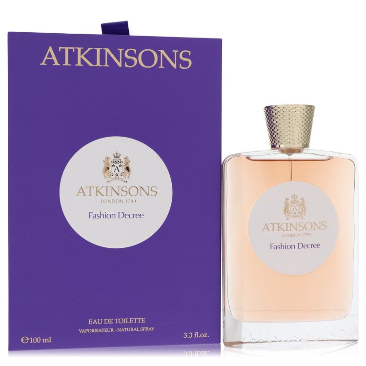 Fashion Decree by Atkinsons Eau De Toilette Spray 3.3 oz