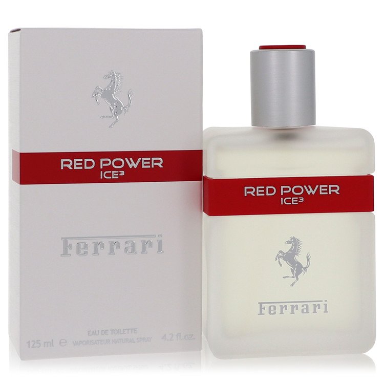 Ferrari Red Power Ice 3 by Ferrari Eau De Toilette Spray 4.2 oz