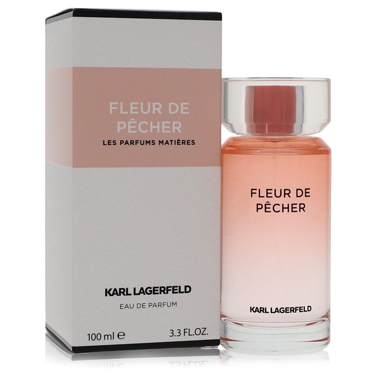 Fleur De Pecher by Karl Lagerfeld Eau De Parfum Spray 3.3 oz