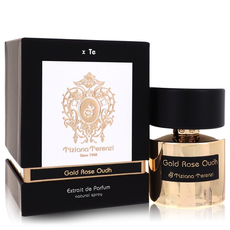 Gold Rose Oudh by Tiziana Terenzi Eau De Parfum Spray (Unisex) 3.38 oz