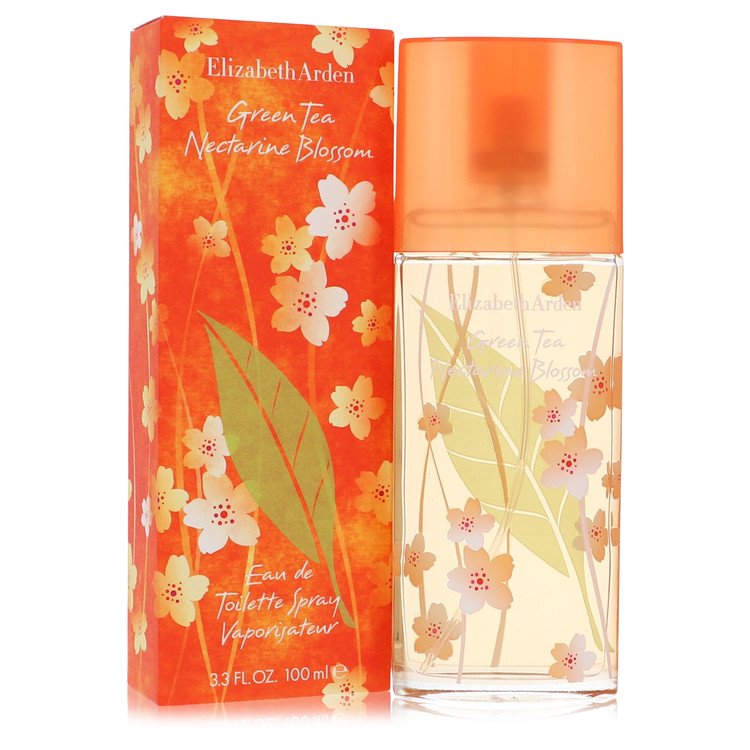 Green Tea Nectarine Blossom by Elizabeth Arden Eau De Toilette Spray 3.3 oz