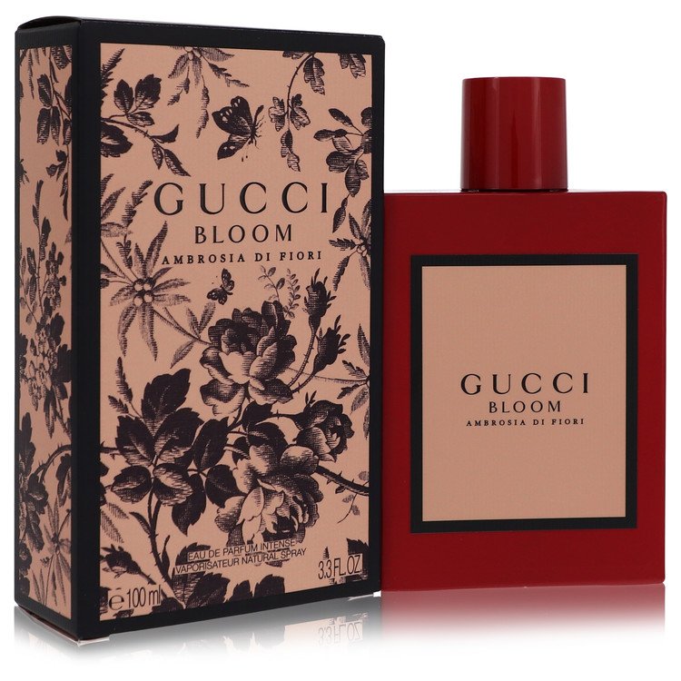 Gucci Bloom Ambrosia Di Fiori by Gucci Eau De Parfum  Intense Spray 3.3 oz 