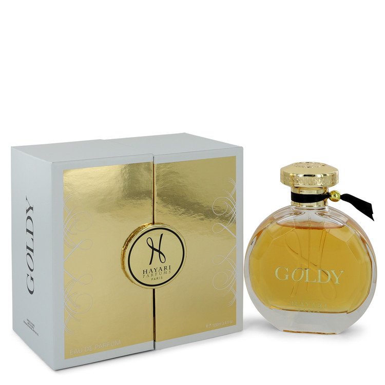 Hayari Goldy by Hayari Eau De Parfum Spray 3.4 oz