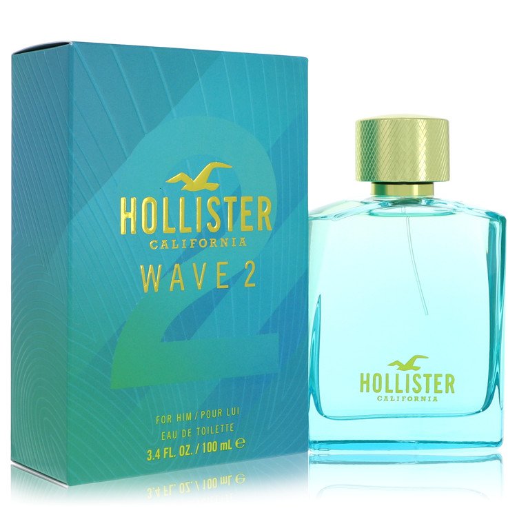 Hollister Wave 2 by Hollister Eau De Toilette Spray 3.4 oz