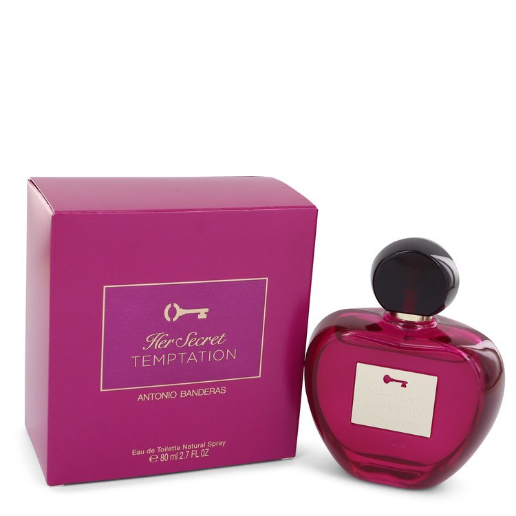 Her Secret Temptation by Antonio Banderas Eau De Toilette Spray 2.7 oz