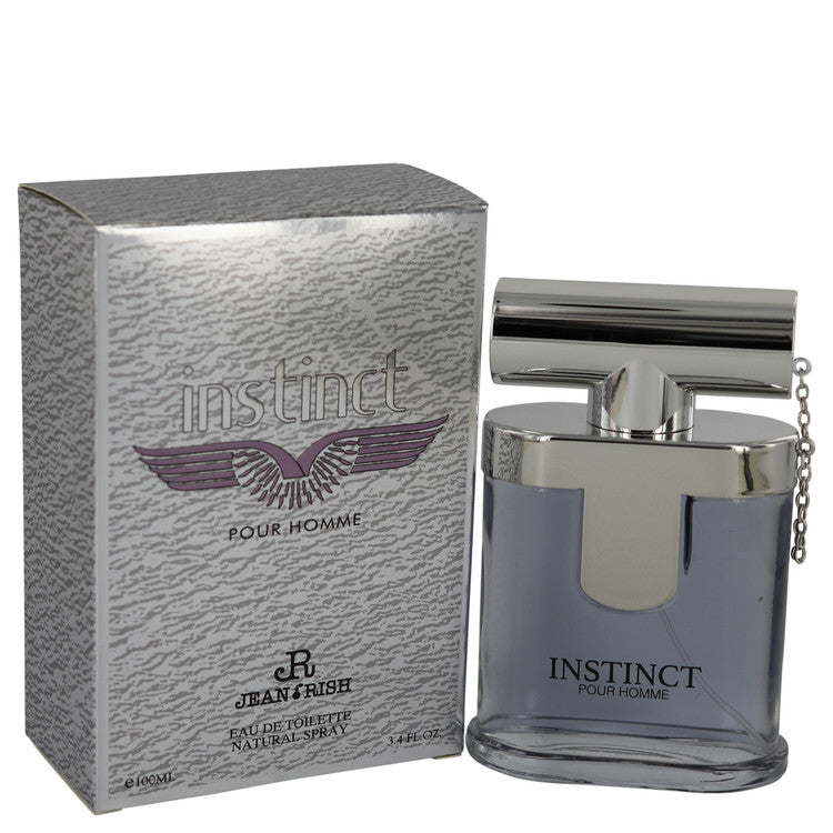 Instinct Pour Homme by Jean Rish Eau De Toilette Spray 3.4 oz