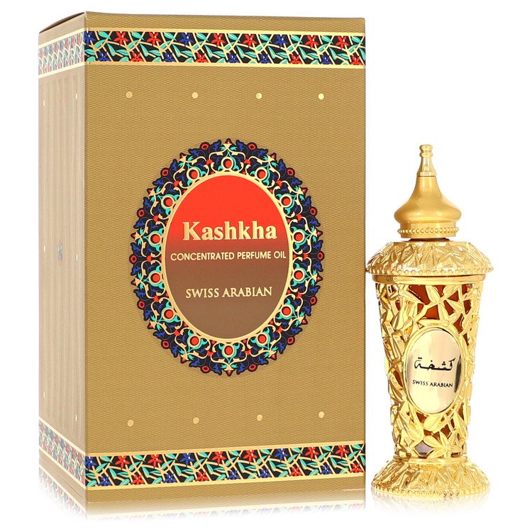 Swiss Arabian Kashkha by Swiss Arabian Concentrated Perfume Oil (Unisex) 0.6 oz