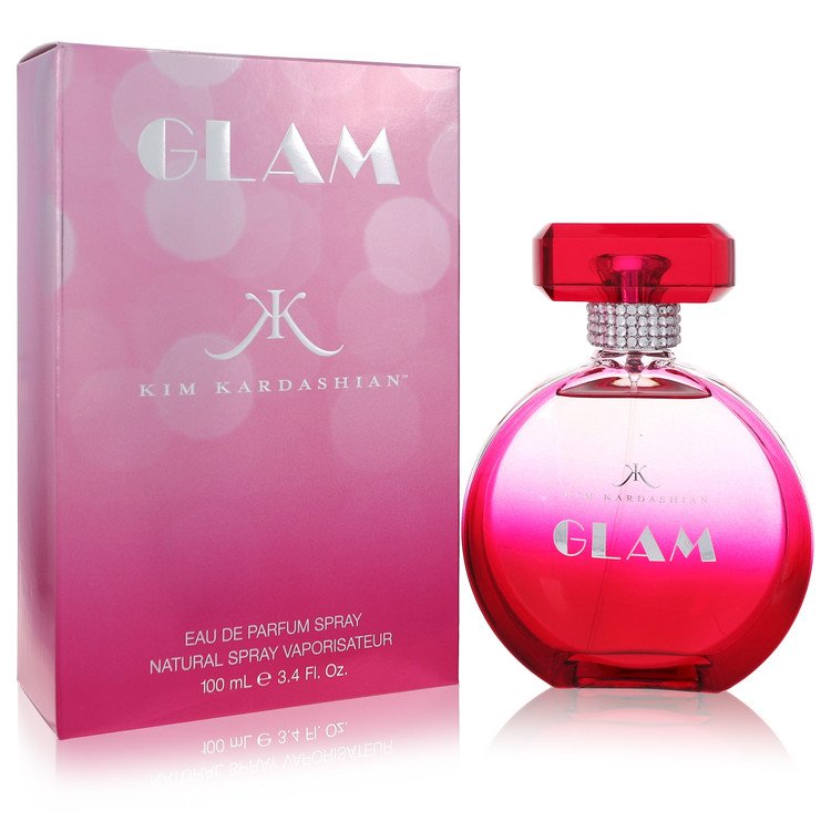 Kim Kardashian Glam by Kim Kardashian Eau De Parfum Spray 3.4 oz