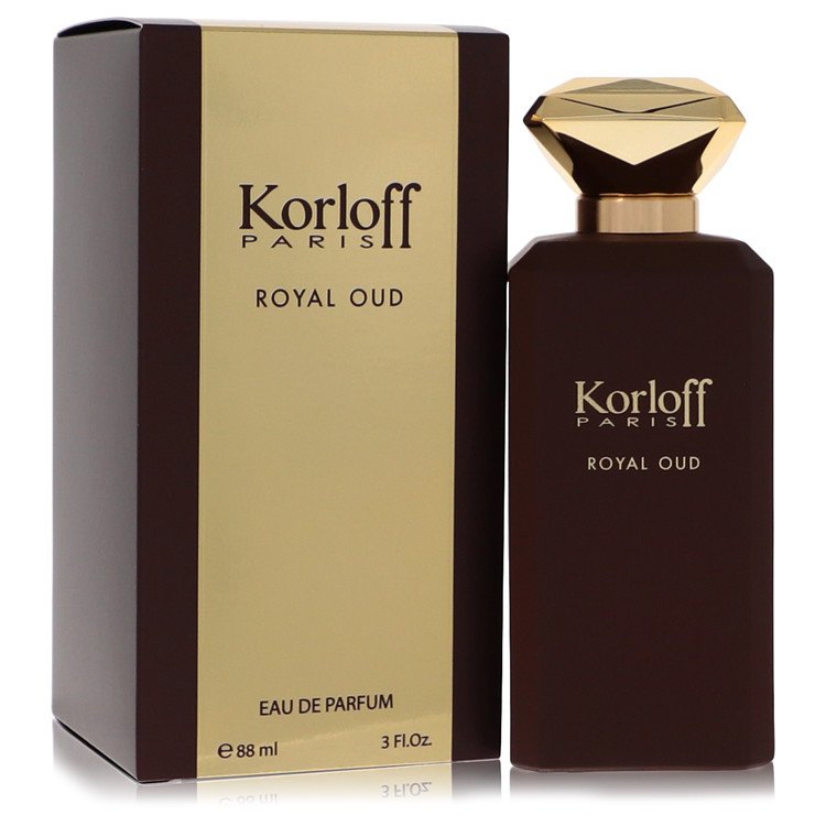 Korloff Royal Oud by Korloff Eau De Parfum Spray (Unisex) 3 oz