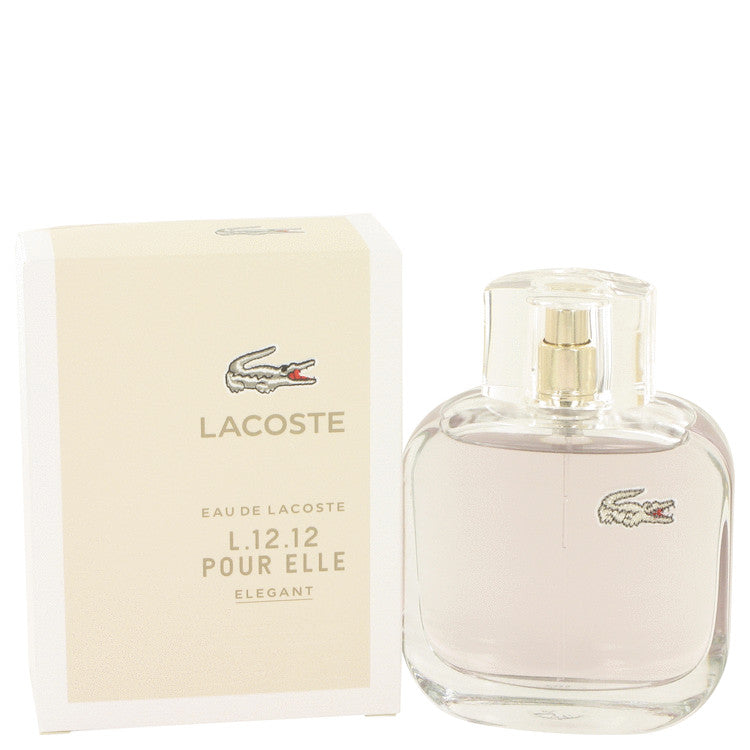 Lacoste Eau De Lacoste L.12.12 Elegant by Lacoste Eau De Toilette Spray 3 oz