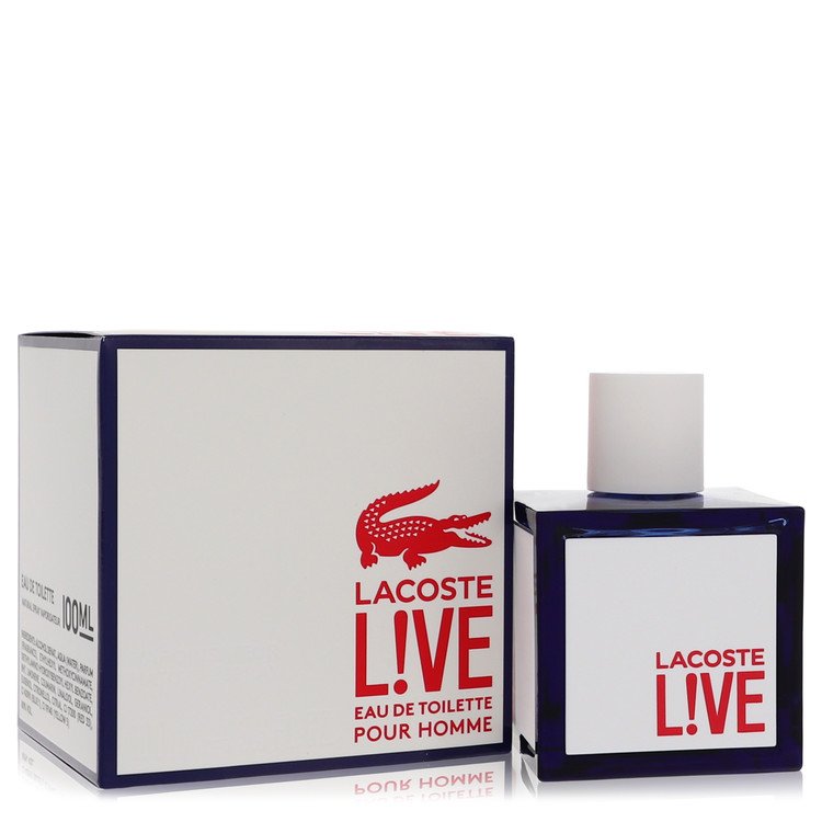 Lacoste Live by Lacoste Eau De Toilette Spray 3.4 oz