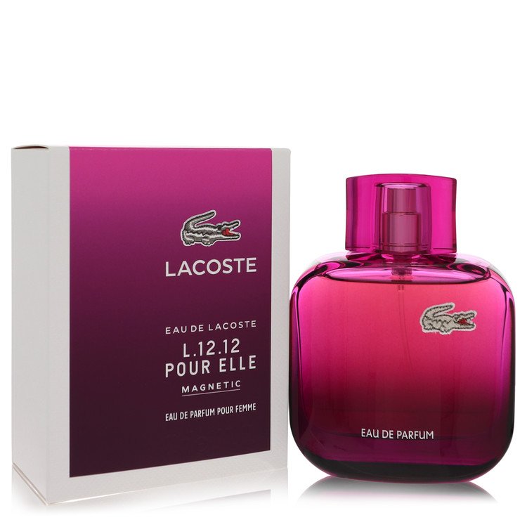 Lacoste Eau De Lacoste L.12.12 Magnetic by Lacoste Eau De Parfum Spray 2.7 oz