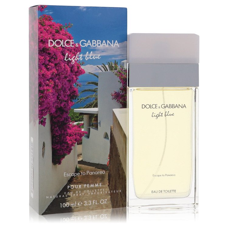 Light Blue Escape to Panarea by Dolce & Gabbana Eau De Toilette Spray 3.3 oz