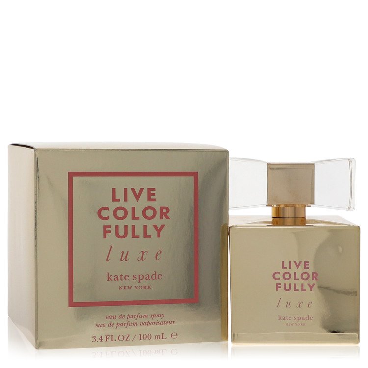 Live Colorfully Luxe by Kate Spade Eau De Parfum Spray 3.4 oz