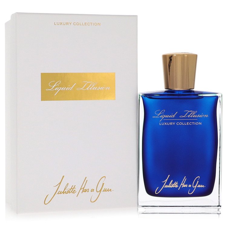 Liquid Illusion by Juliette Has a Gun Eau De Parfum Spray (Unisex) 2.5 oz 