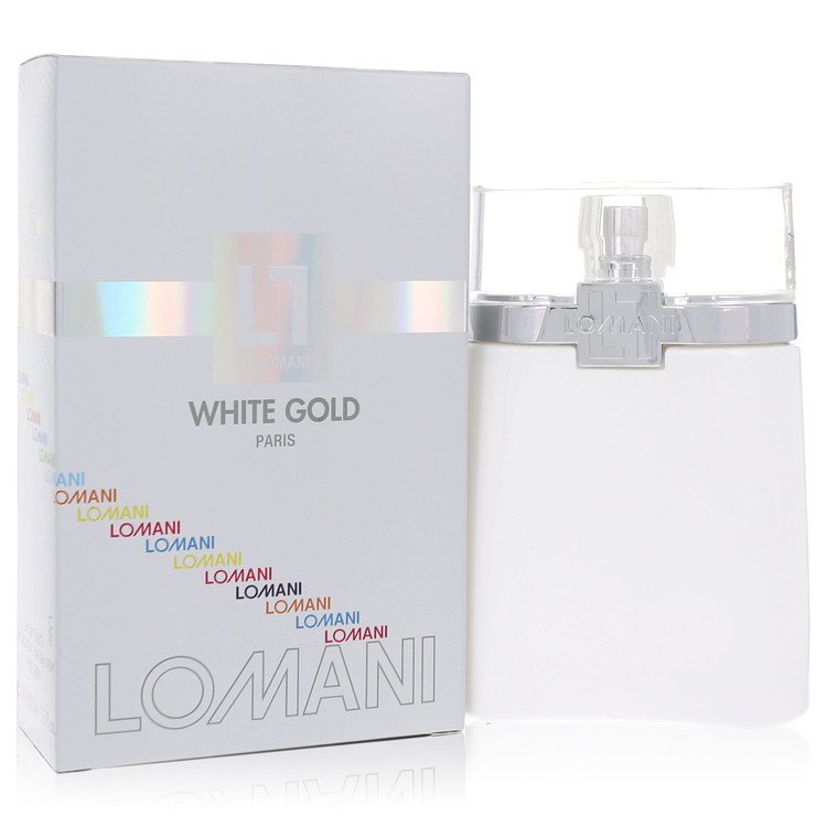 Lomani White Gold by Lomani Eau De Toilette Spray 3.4 oz