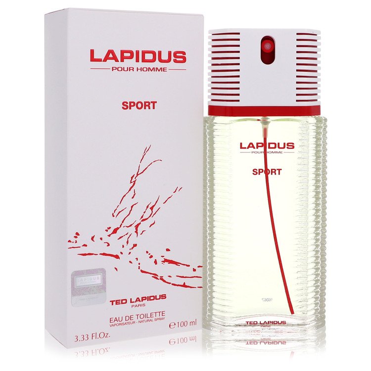 Lapidus Pour Homme Sport by Ted Lapidus Eau De Toilette Spray 3.33 oz