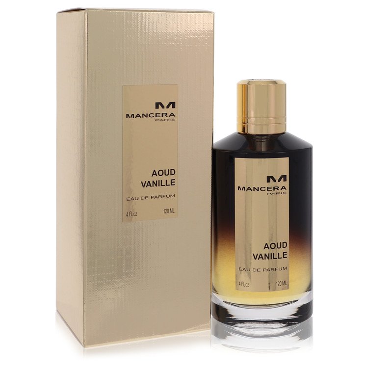 Mancera Aoud Vanille by Mancera Eau De Parfum Spray (Unisex) 4 oz