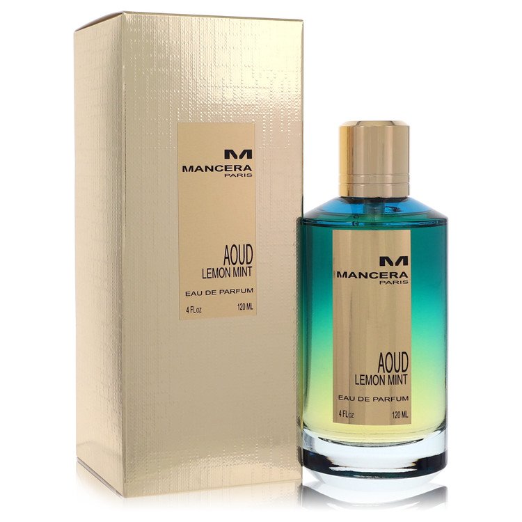 Mancera Aoud Lemon Mint by Mancera Eau De Parfum Spray (Unisex) 4 oz