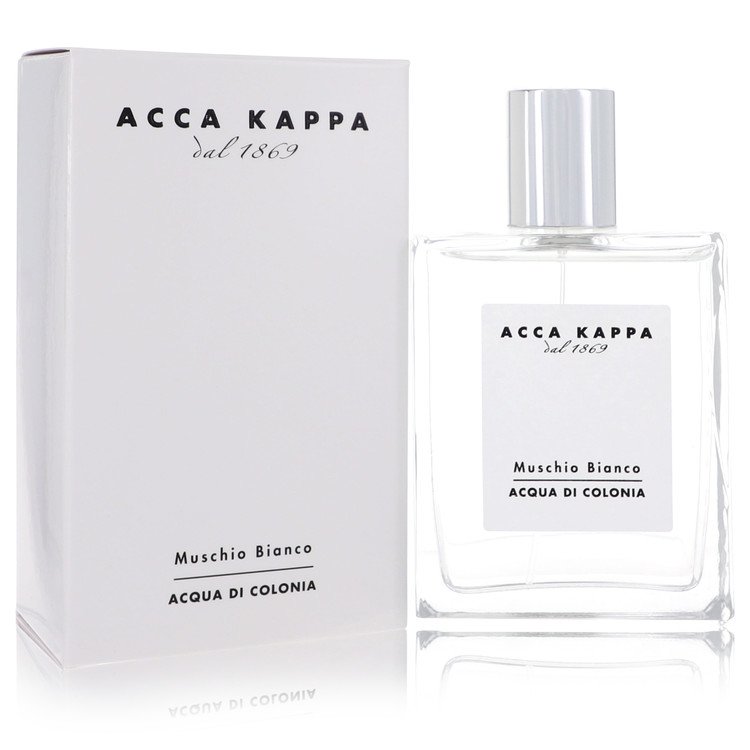 Muschio Bianco (White Musk/Moss) by Acca Kappa Eau De Cologne Spray (Unisex) 3.3 oz