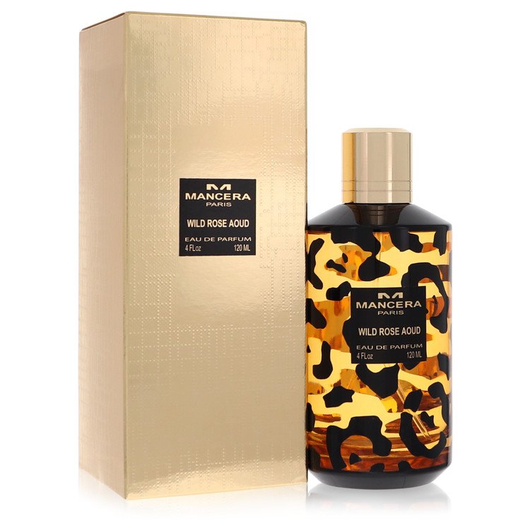 Mancera Wild Rose Aoud by Mancera Eau De Parfum Spray (Unisex) 4 oz