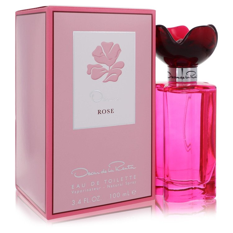 Oscar Rose by Oscar De La Renta Eau De Toilette Spray 3.4 oz