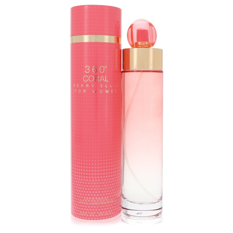 Perry Ellis 360 Coral by Perry Ellis Eau De Parfum Spray 6.7 oz