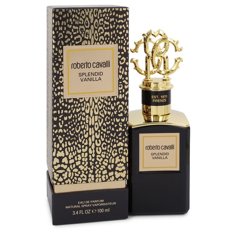 Splendid Vanilla by Roberto Cavalli Eau De Parfum Spray 3.4 oz