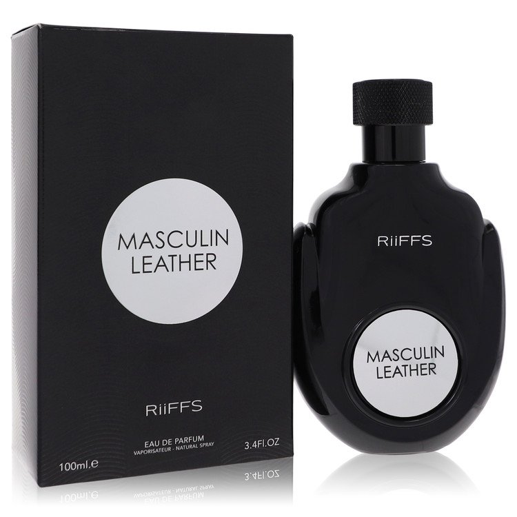 Masculin Leather by Riiffs Eau De Parfum Spray 3.4 oz