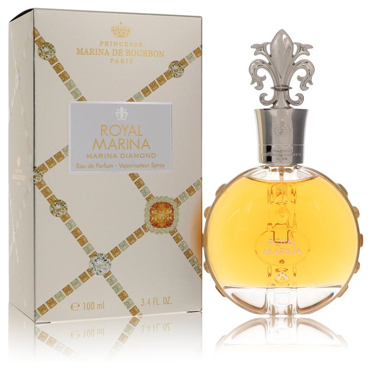 Royal Marina Diamond by Marina De Bourbon Eau De Parfum Spray 3.4 oz