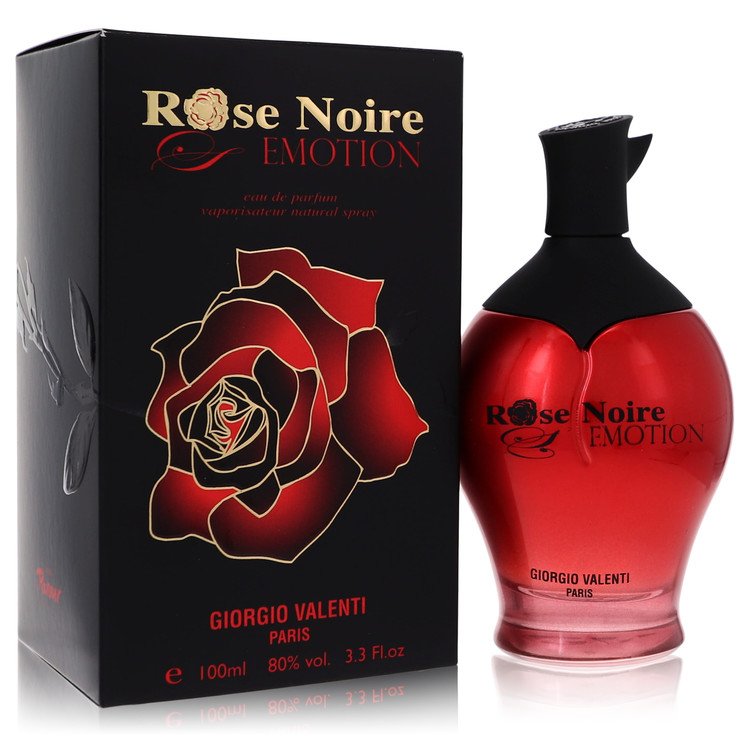 Rose Noire Emotion by Giorgio Valenti Eau De Parfum Spray 3.3 oz