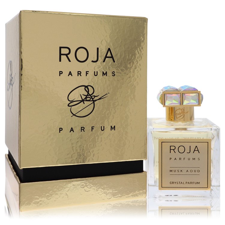 Roja Musk Aoud Crystal by Roja Parfums Extrait De Parfum Spray (Unisex) 3.4 oz