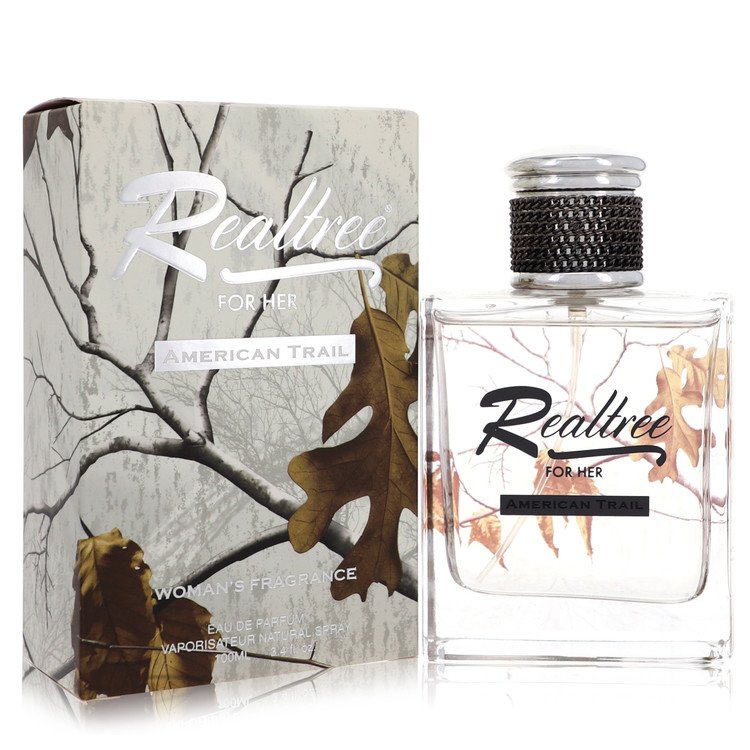 Realtree American Trail by Jordan Outdoor Eau De Parfum Spray 3.4 oz